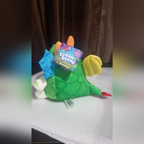 NWT Happy Line Dream Beams Draco the dragon 7.5" Glow in the Dark Plush - Picture 4 of 7